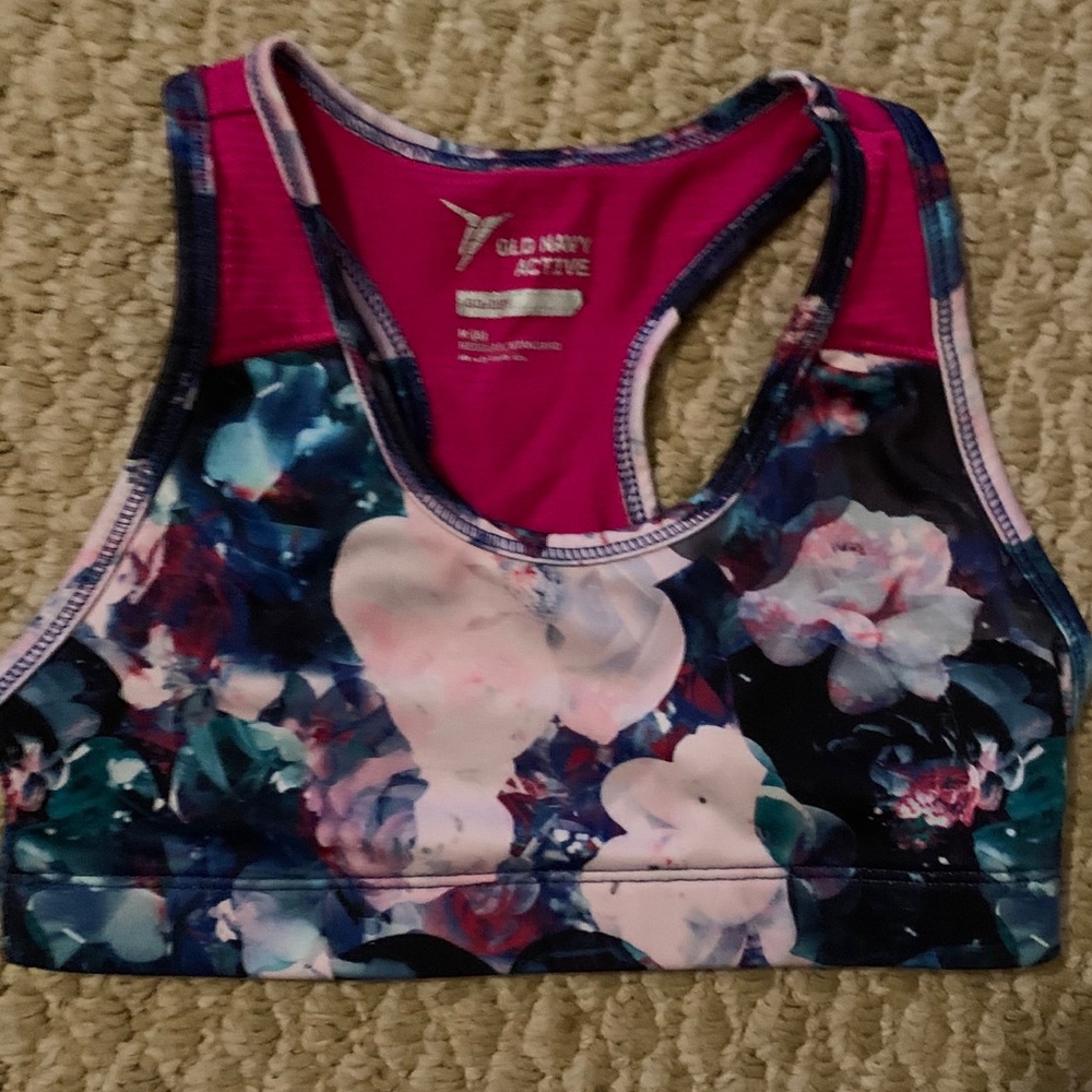 Girls sports bra